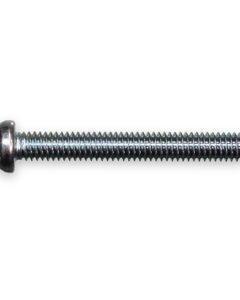 Slotted cheese head screw M 4x30 DIN 84 galv